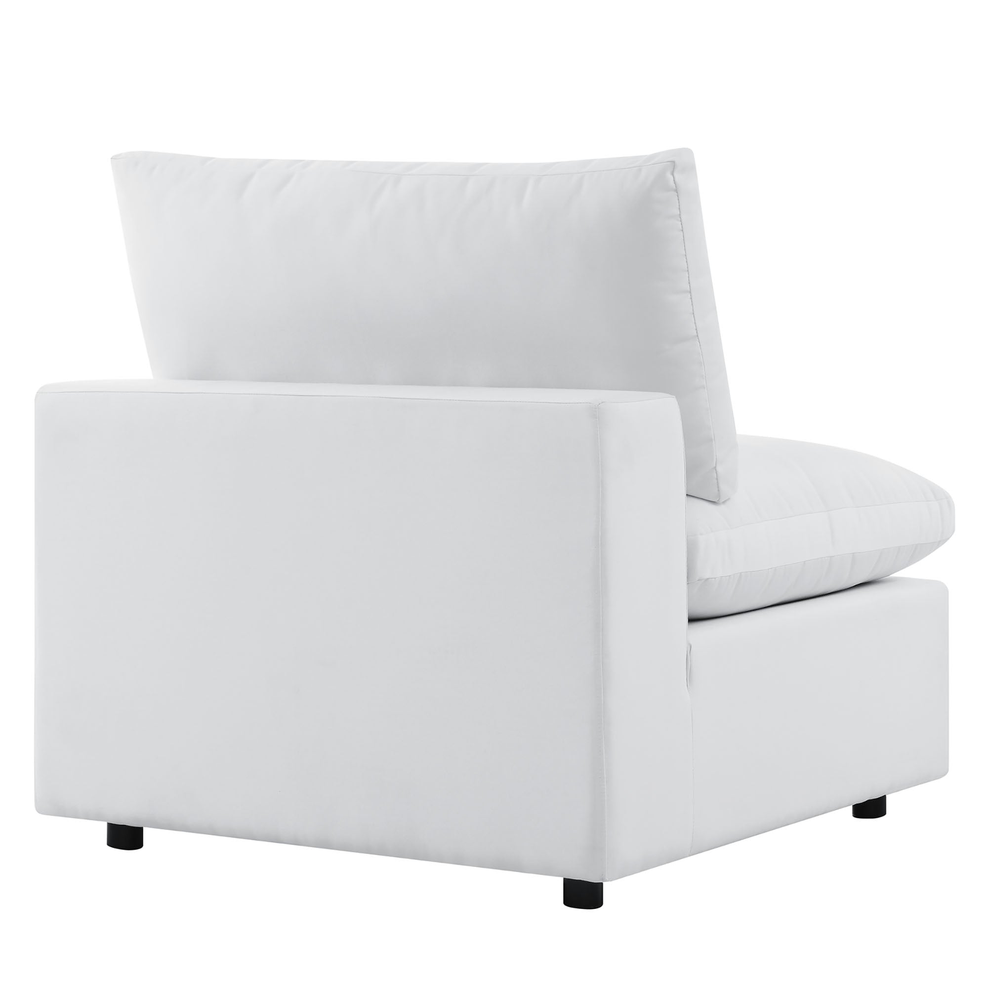 Commix 5-Piece Outdoor Sectional Sofa in Sunbrella® White