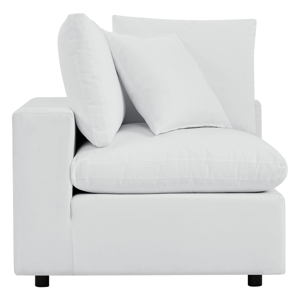 Commix 5-Piece Outdoor Sectional Sofa in Sunbrella® White