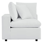Commix 5-Piece Outdoor Sectional Sofa in Sunbrella® White