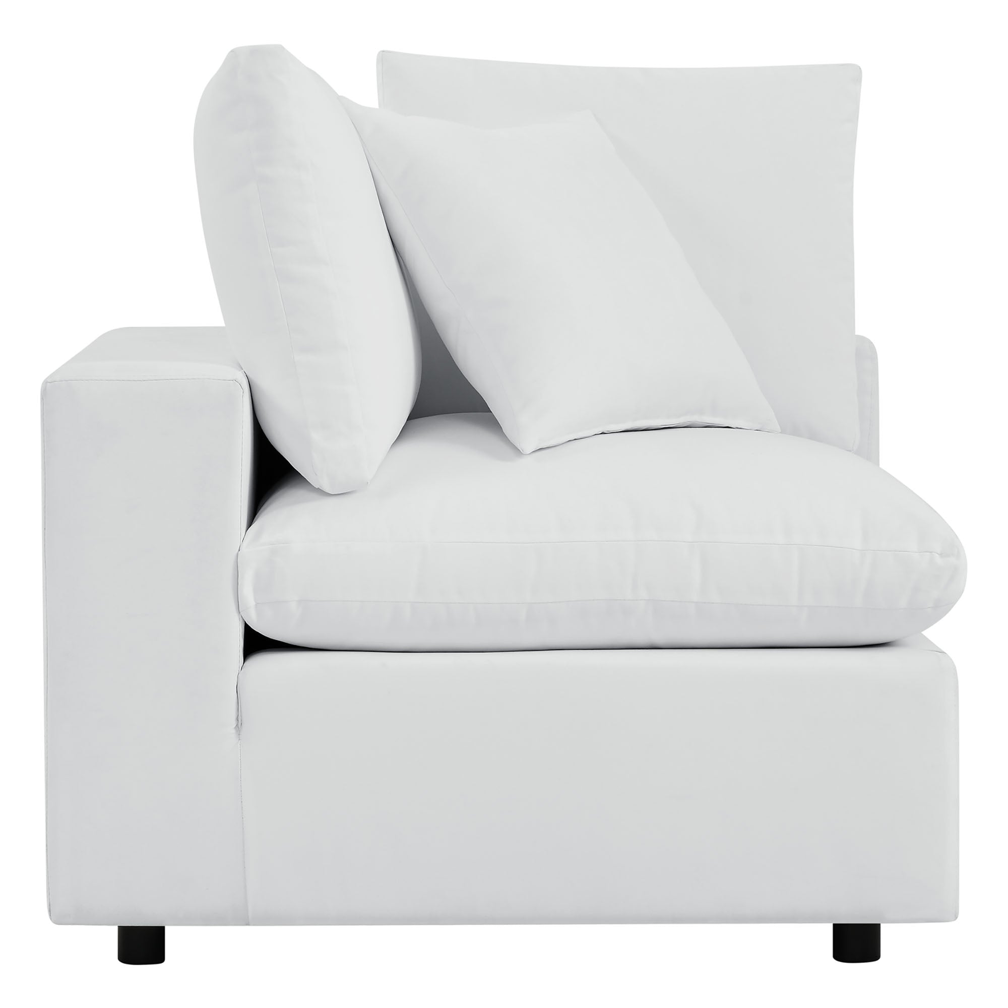 Commix 5-Piece Outdoor Sectional Sofa in Sunbrella® White