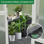 The Heirloom Solid Pine Walk-In Greenhouse - 76'' x 48''
