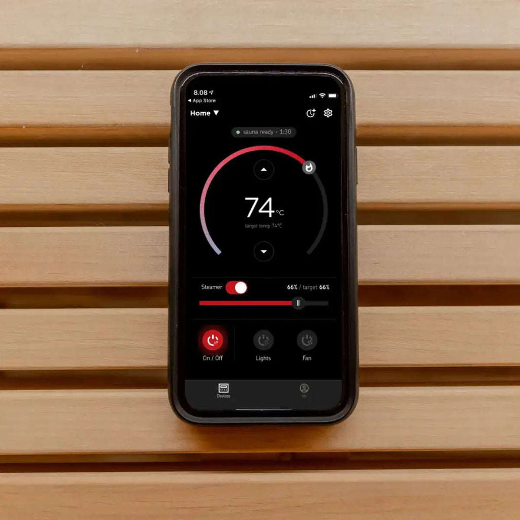 Harvia Virta 10.5KW Ultimate Sauna Heater with WiFi Digital Control, Sauna Stones and Heater Guard - Finnish Sauna Builders