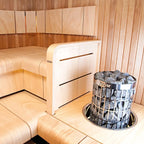 Harvia Cilindro PC80 8KW Sauna Heater with built in controls - Finnish Sauna Builders