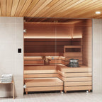 Harvia Cilindro PC80 8KW Sauna Heater with built in controls - Finnish Sauna Builders