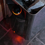 Harvia Wall Sauna Heater 6KW with Built-In Controls - Finnish Sauna Builders