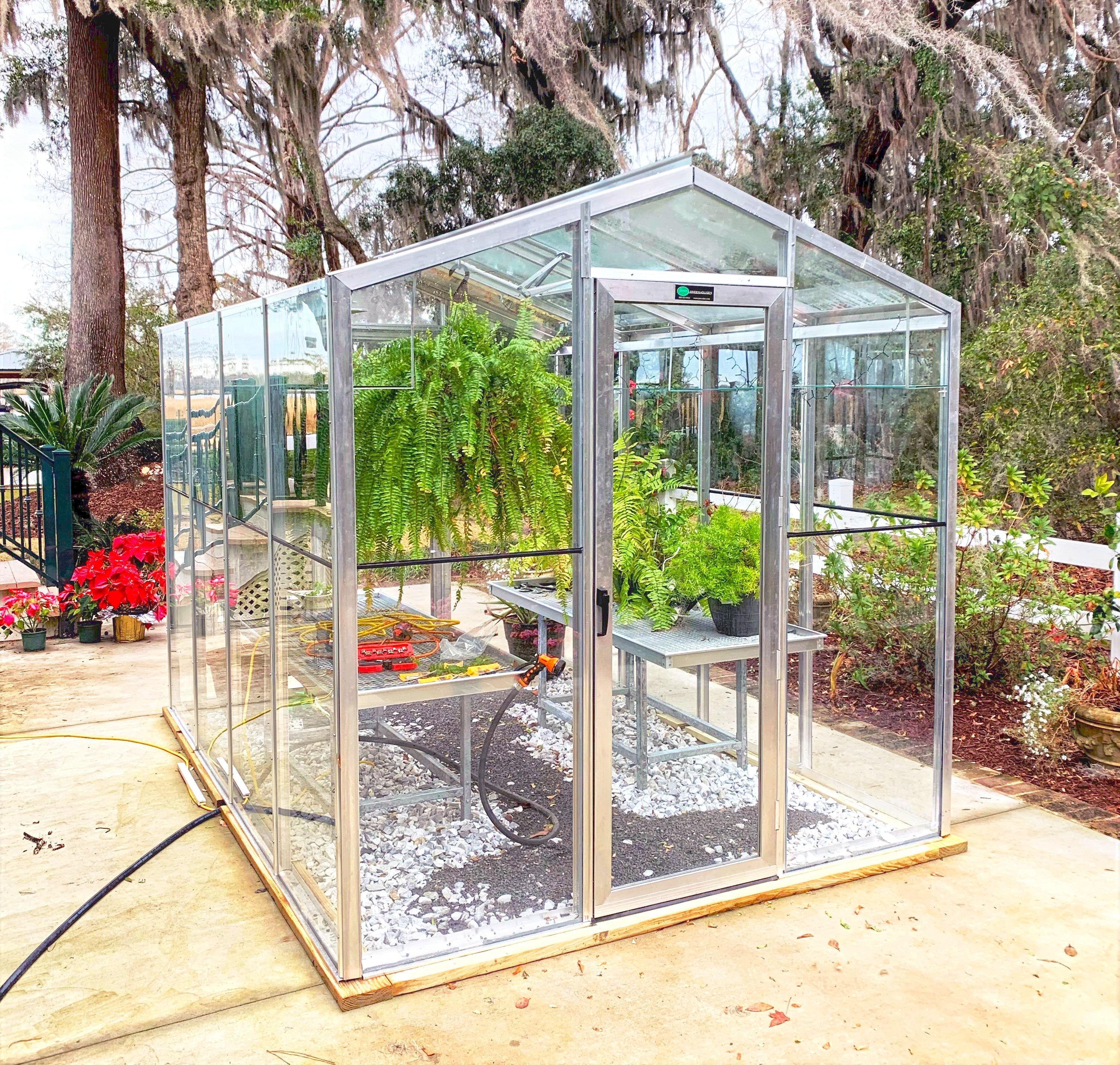 Palmetto 8' x 10' Greenhouse by Janco
