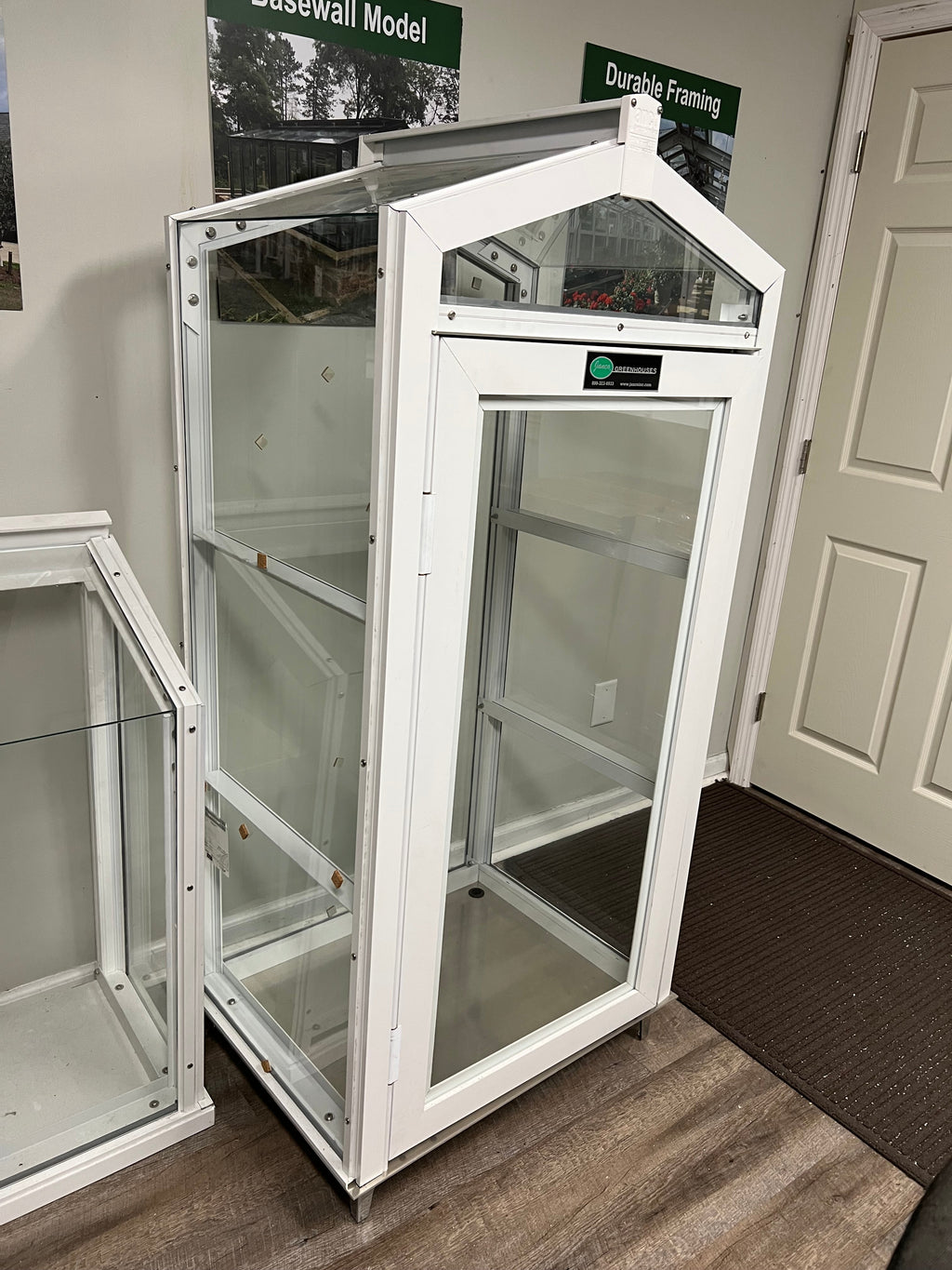 Janco Garden Curio Greenhouse Cabinet