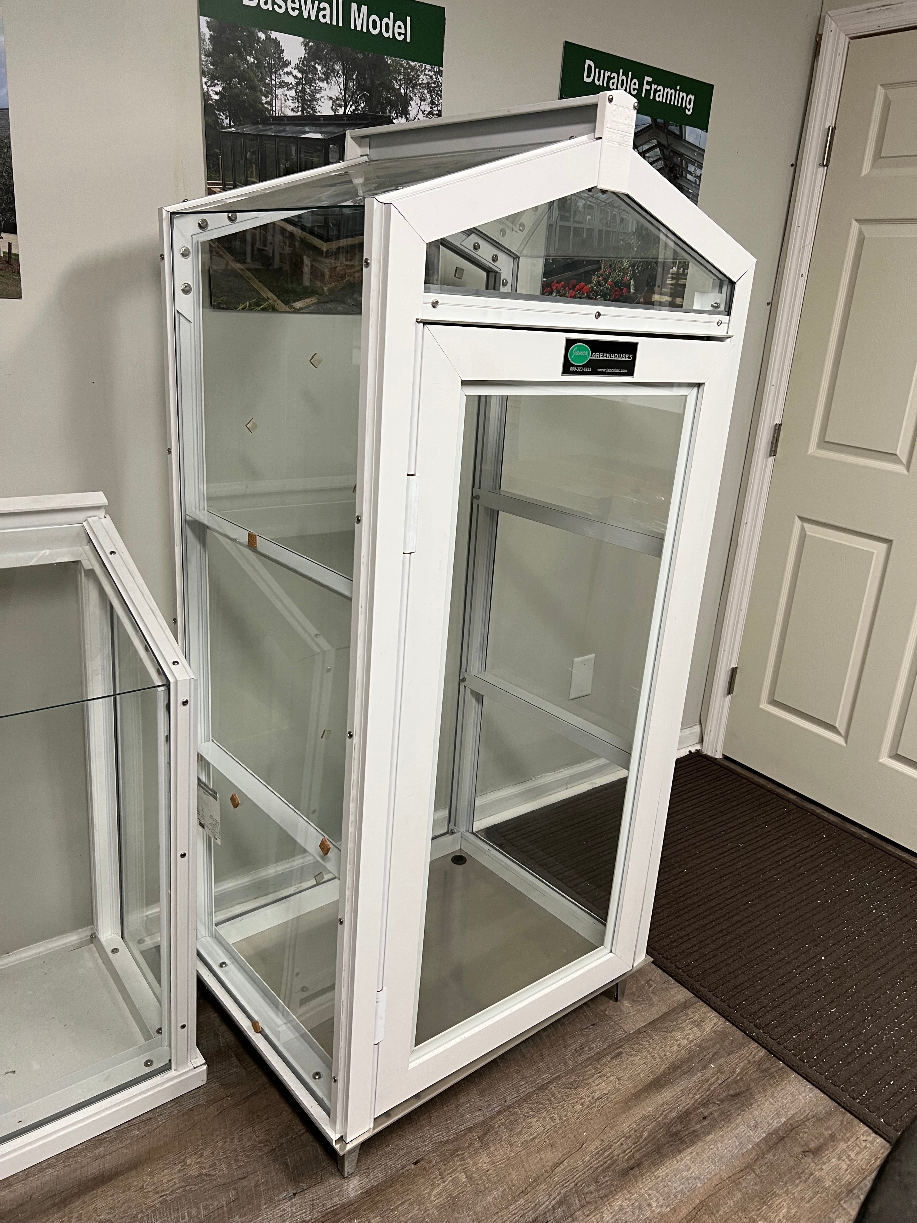 Janco Garden Curio Greenhouse Cabinet