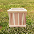 San Clemente Tapered Solid Wood Planter