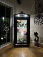 Janco Garden Curio Greenhouse Cabinet