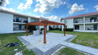 Super Deck Solid Redwood Pergola