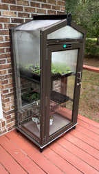 Janco Garden Curio Greenhouse Cabinet
