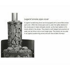 Harvia Legend Smoke Pipe Cover - Finnish Sauna Builders