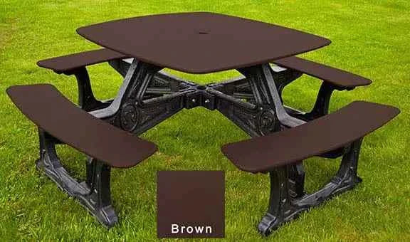 Bistro 8-Seat Sustainable Outdoor Dining Table