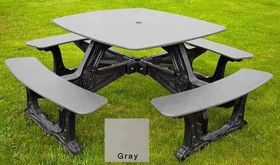 Bistro 8-Seat Sustainable Outdoor Dining Table
