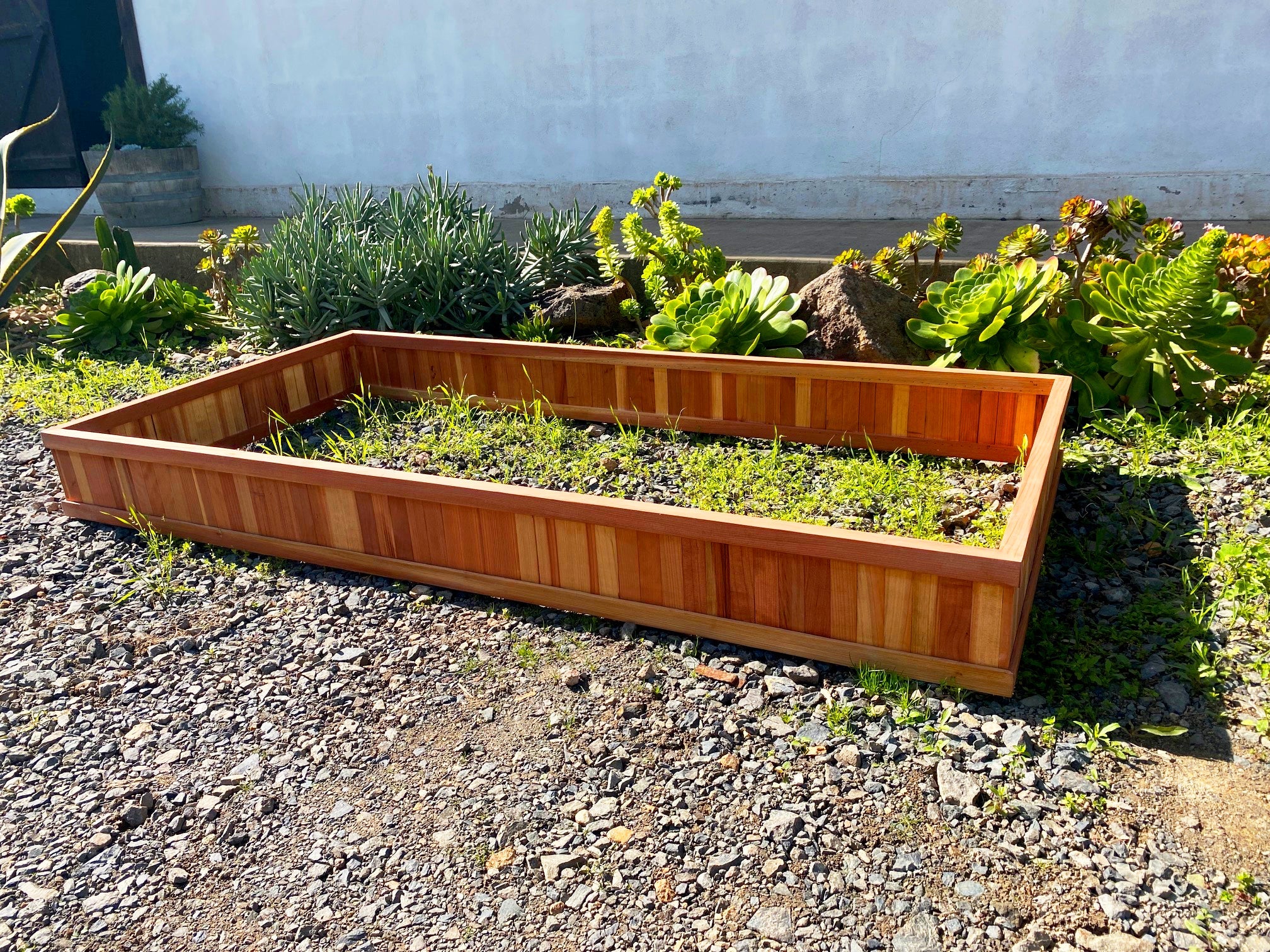 Best Redwood Solid Timber Planter Bed