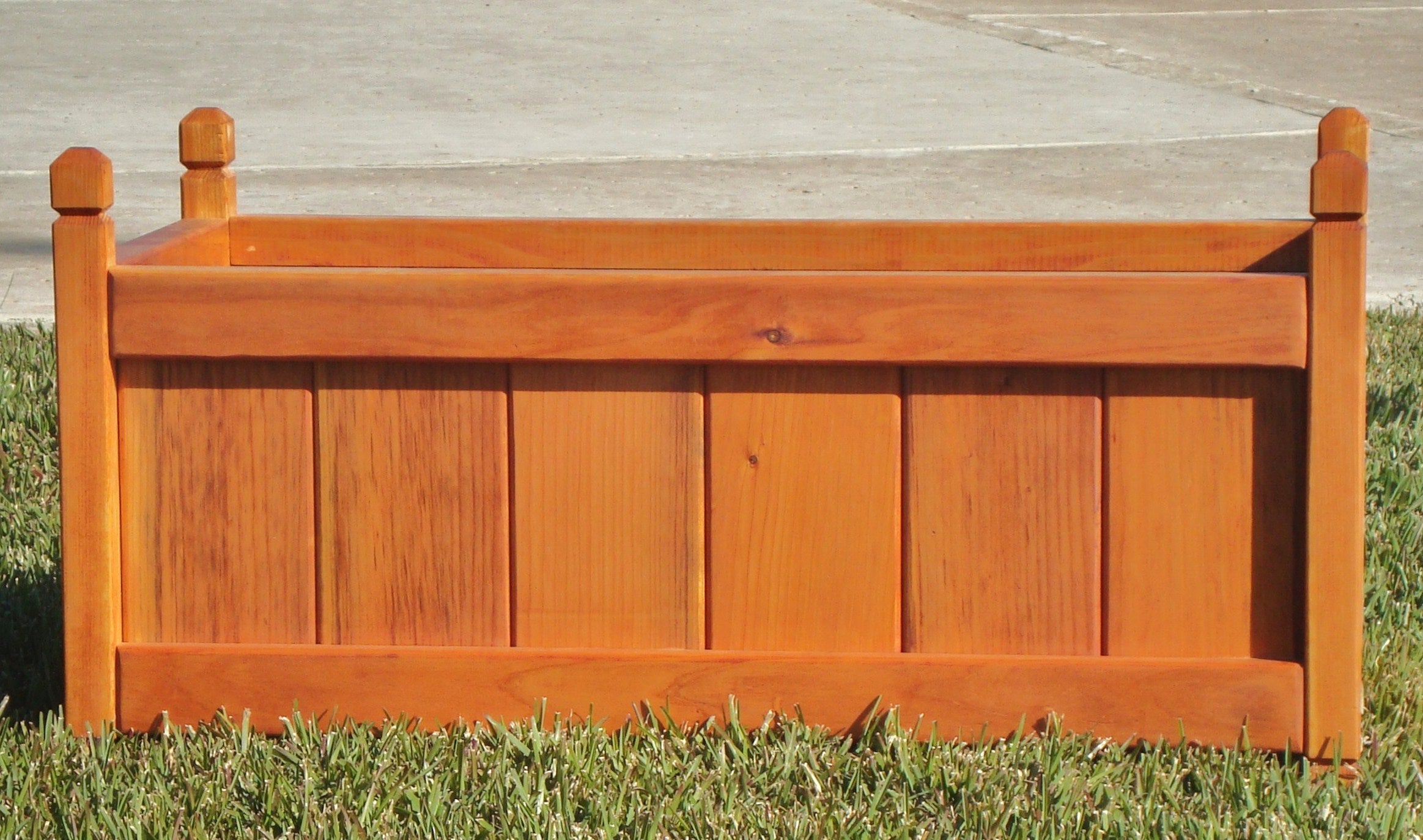 Artisan Redwood Solid Wood Garden Planter
