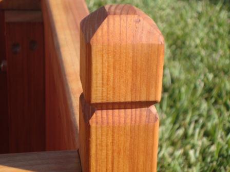Artisan Redwood Solid Wood Garden Planter