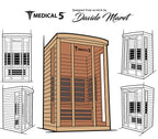 Medical 5™ Three-Person Infrared Sauna