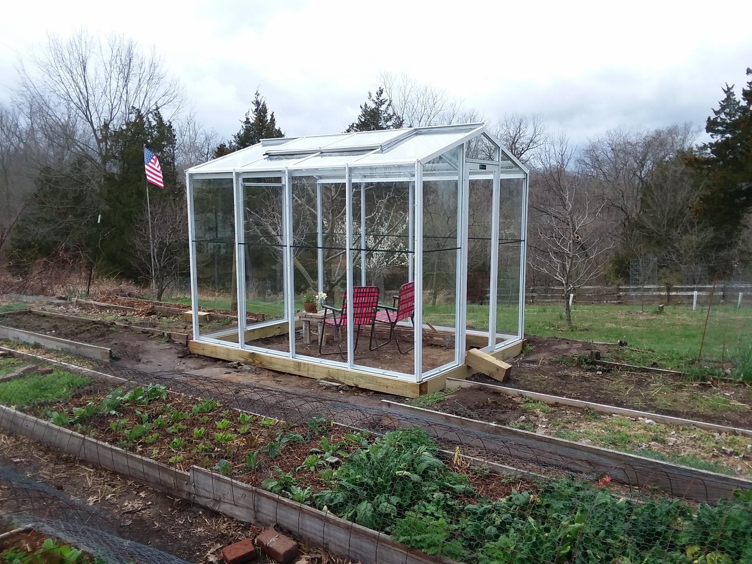 Palmetto 8' x 10' Greenhouse by Janco