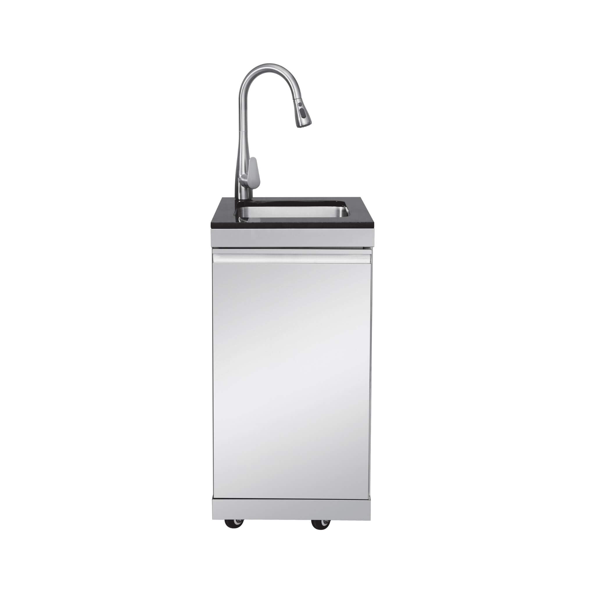 Castelle Flame Deluxe 4-Burner 72,000 BTU Stainless Steel BBQ Island (SAK31425)