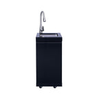 Castelle Flame Monarch 4-Burner BBQ Island with Fridge and Sink (SAK68127)