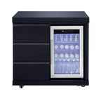 Castelle Flame Summit 6-Burner BBQ Island with Sink and Fridge (SAK59238)