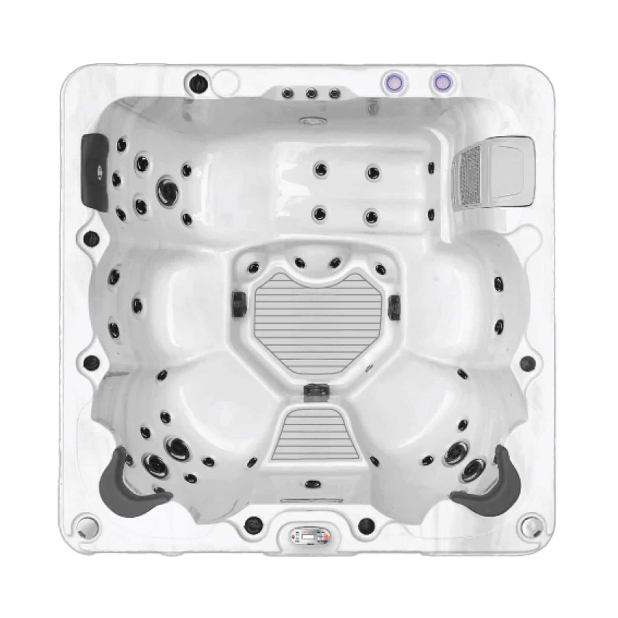 CSC Kansas 6-Person 46-Jet Luxury Spa with Glacier Filtration [LS6K]