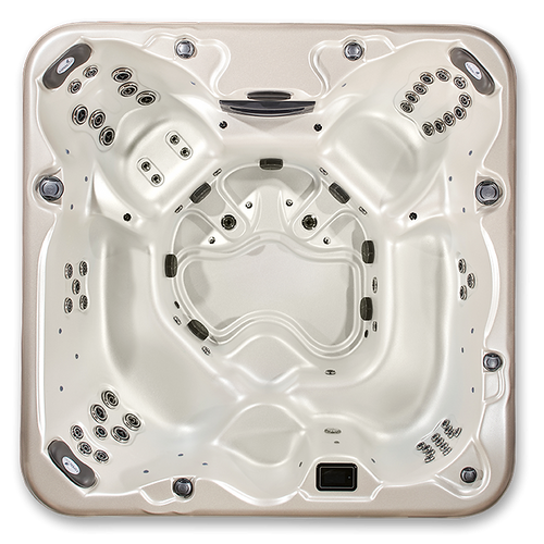 Arcadia 8' Luxury 7-Person Spa with Dual Captain’s Chairs