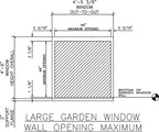 Janco Estate Aluminum Garden Window