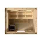 Kohler C2 Douglas Fir & Scandinavian Spruce Outdoor Sauna - SAK25973