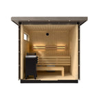 Kohler C2 Weathered Gray Spruce Outdoor Sauna (SAK39184)