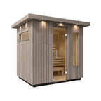 Kohler C2 Weathered Gray Spruce Outdoor Sauna (SAK39184)