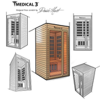 Medical 3™ Full Spectrum Infrared Home Sauna