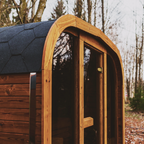 Mande Spa USA MW20 6-Person Scandinavian Thermowood Outdoor Sauna