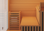 Traditional 7™ Three-Person Hemlock Steam Sauna