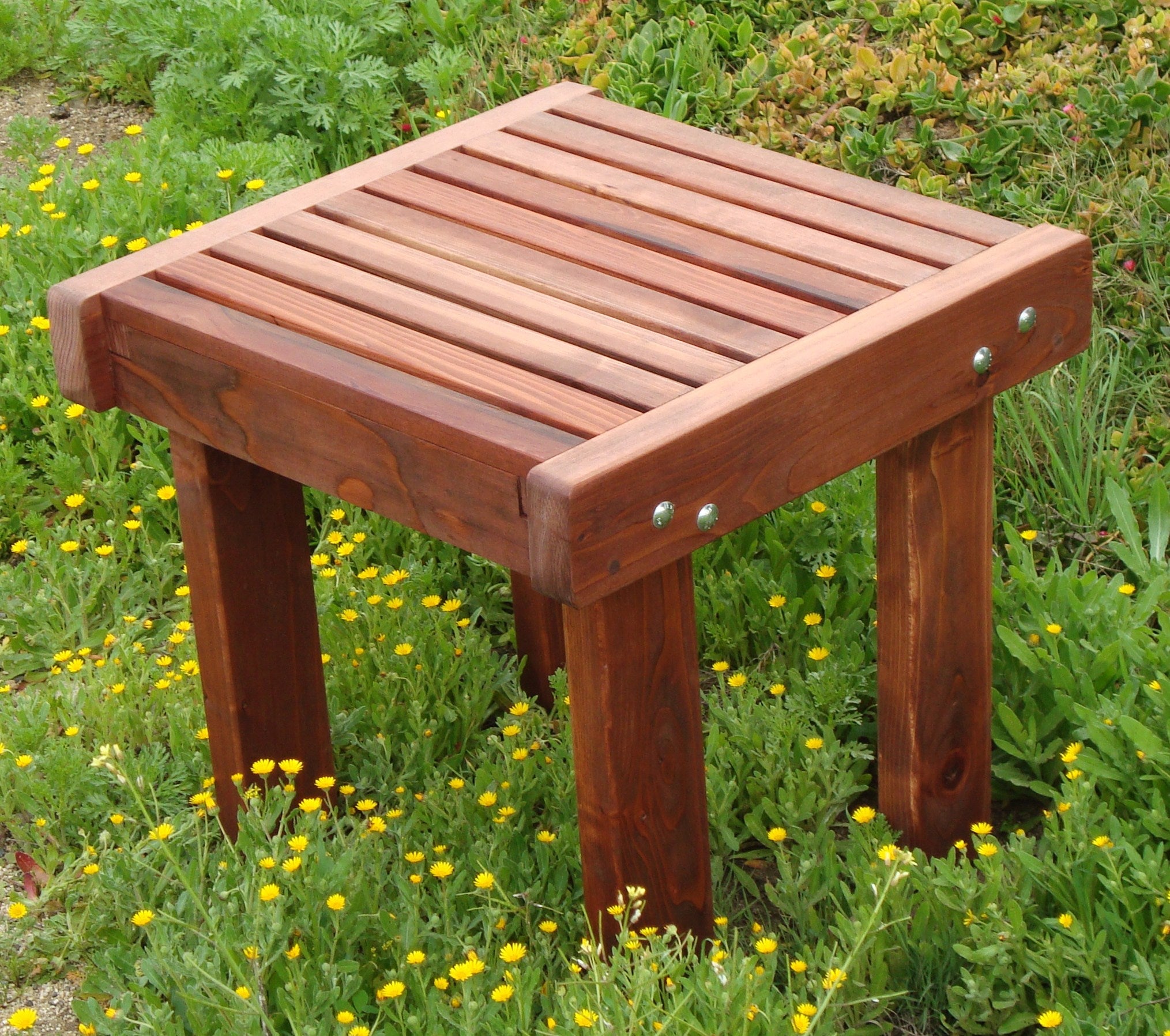 Best Redwood Heritage Side Table