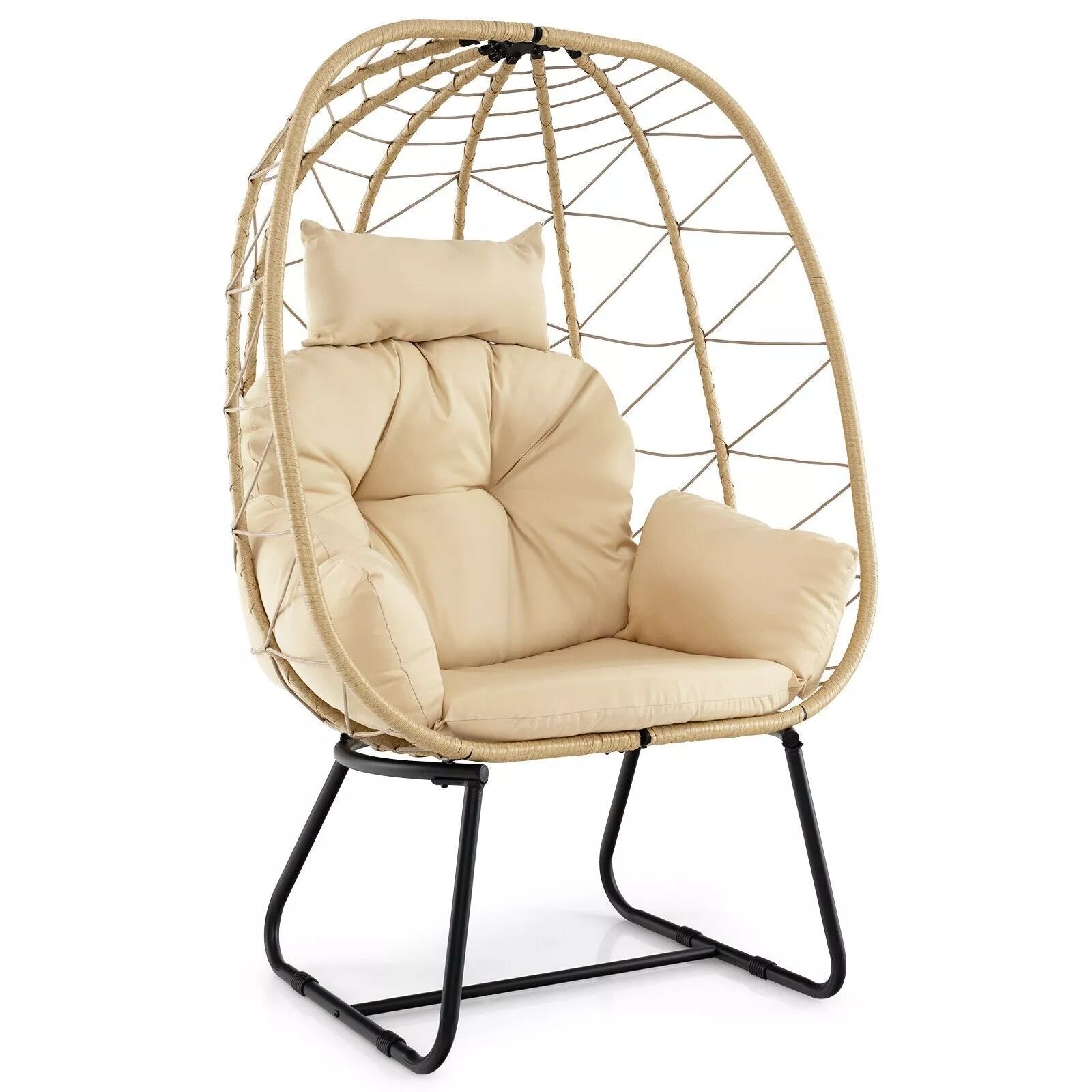Noble Woven PE Wicker Garden Egg Chair