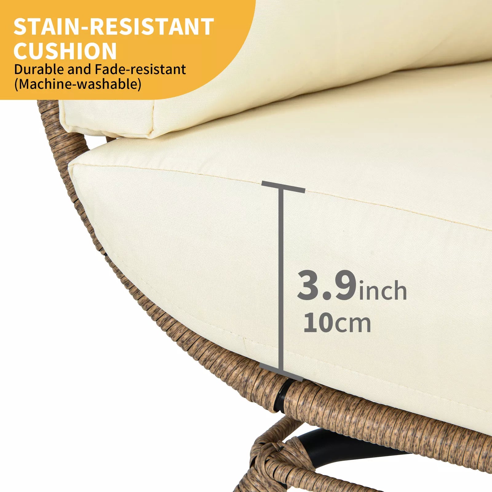 Reeves Sculptural Wicker Cocoon Chair