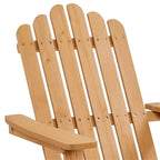 Heritage Solid Wood Adirondack Lounger