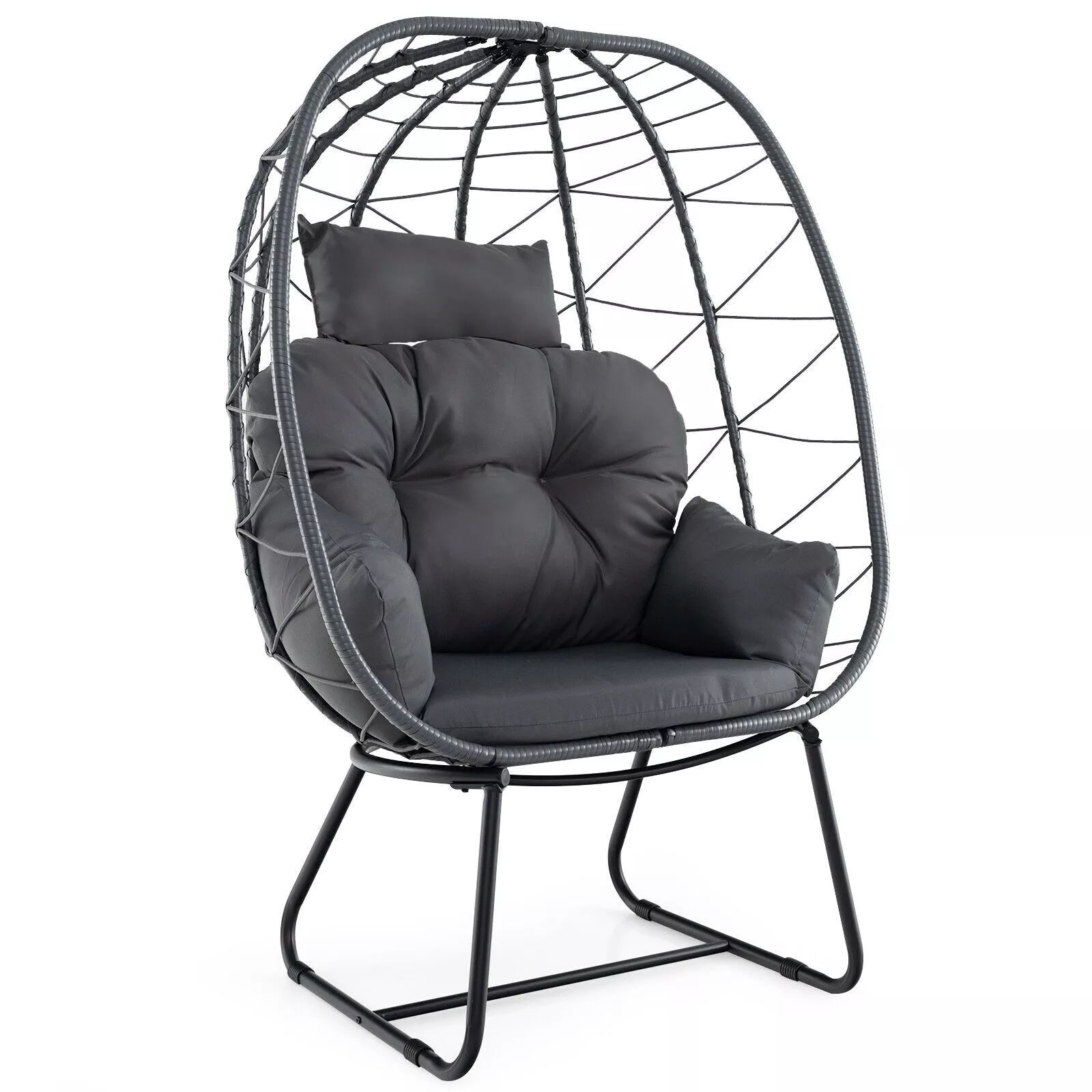 Noble Woven PE Wicker Garden Egg Chair