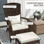 Moore Fir Wood Adirondack Chair