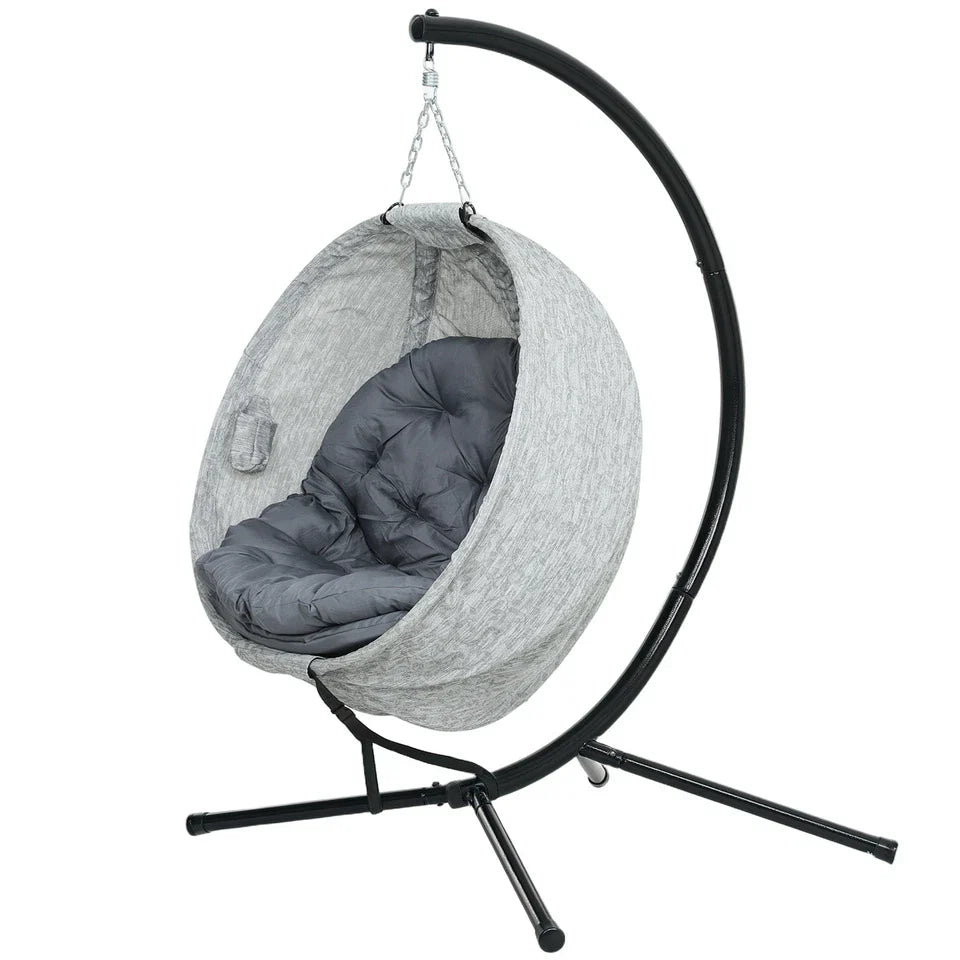 Brewer Sculptural Outdoor Hanging Egg Chair