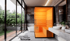 Traditional 7™ Three-Person Hemlock Steam Sauna