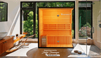 Traditional 7™ Three-Person Hemlock Steam Sauna