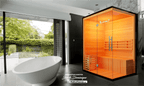 Traditional 7™ Three-Person Hemlock Steam Sauna